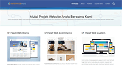 Desktop Screenshot of interwebindo.com