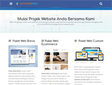 Tablet Screenshot of interwebindo.com